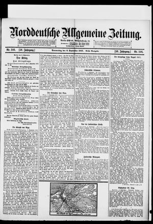 Norddeutsche allgemeine Zeitung vom 06.09.1917