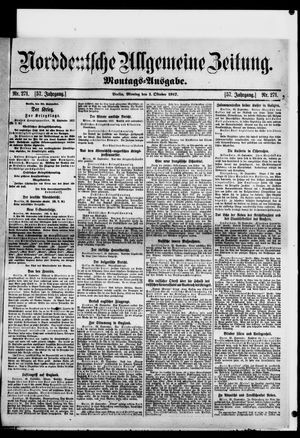 Norddeutsche allgemeine Zeitung vom 01.10.1917