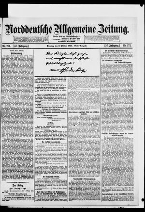 Norddeutsche allgemeine Zeitung vom 02.10.1917