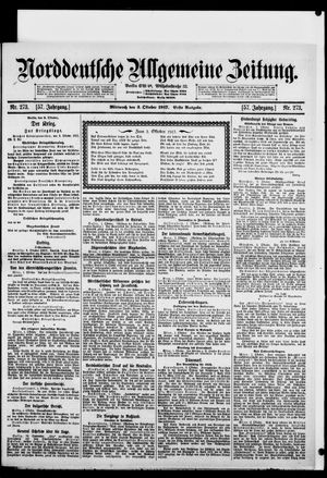Norddeutsche allgemeine Zeitung vom 03.10.1917
