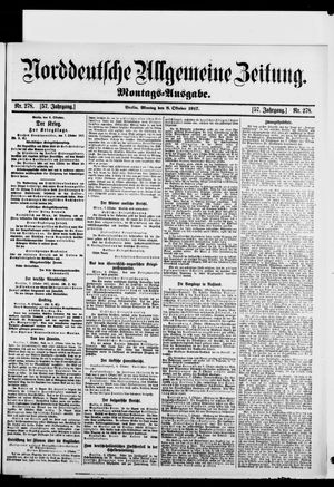 Norddeutsche allgemeine Zeitung vom 08.10.1917
