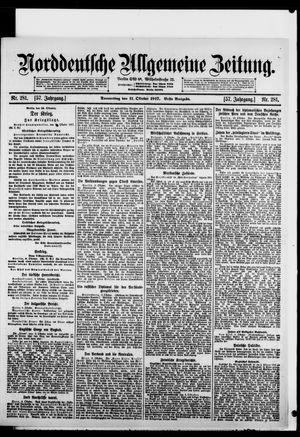 Norddeutsche allgemeine Zeitung vom 11.10.1917
