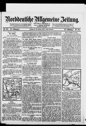 Norddeutsche allgemeine Zeitung vom 12.10.1917