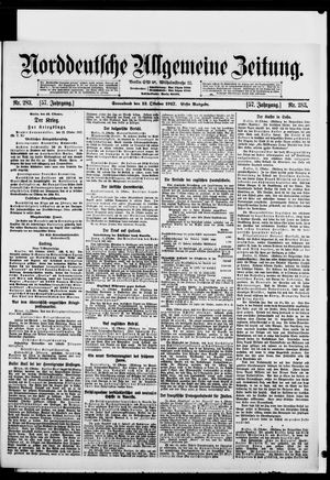 Norddeutsche allgemeine Zeitung vom 13.10.1917