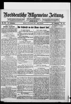 Norddeutsche allgemeine Zeitung vom 26.10.1917