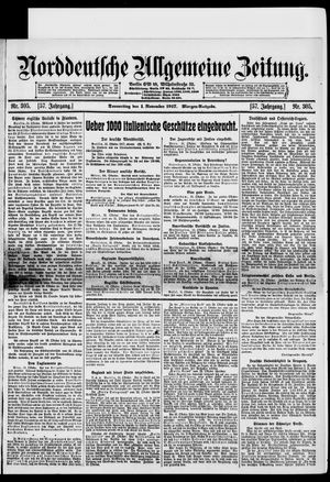 Norddeutsche allgemeine Zeitung vom 01.11.1917