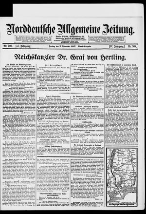 Norddeutsche allgemeine Zeitung vom 02.11.1917