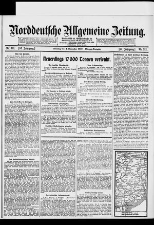 Norddeutsche allgemeine Zeitung vom 04.11.1917
