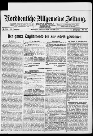 Norddeutsche allgemeine Zeitung vom 06.11.1917