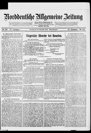 Norddeutsche allgemeine Zeitung vom 27.11.1917