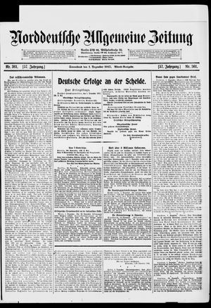 Norddeutsche allgemeine Zeitung vom 01.12.1917