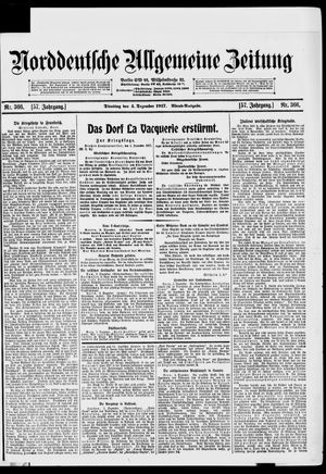 Norddeutsche allgemeine Zeitung vom 04.12.1917