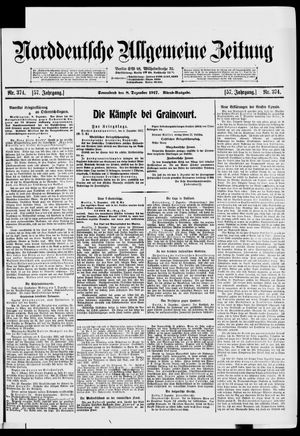 Norddeutsche allgemeine Zeitung vom 08.12.1917