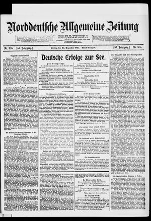 Norddeutsche allgemeine Zeitung vom 14.12.1917
