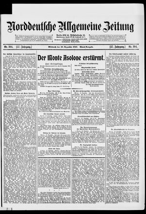 Norddeutsche allgemeine Zeitung vom 19.12.1917