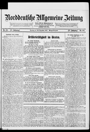 Norddeutsche allgemeine Zeitung vom 30.12.1917