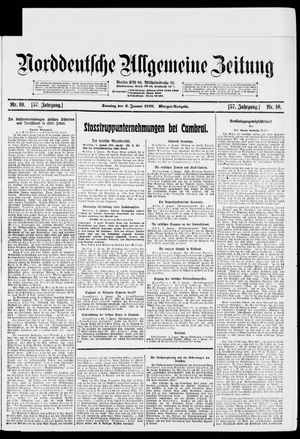 Norddeutsche allgemeine Zeitung vom 06.01.1918