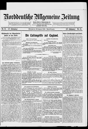 Norddeutsche allgemeine Zeitung on Jan 30, 1918