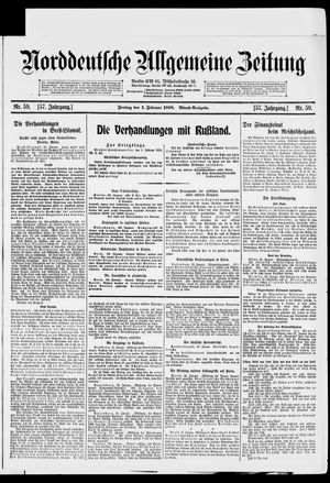 Norddeutsche allgemeine Zeitung on Feb 1, 1918