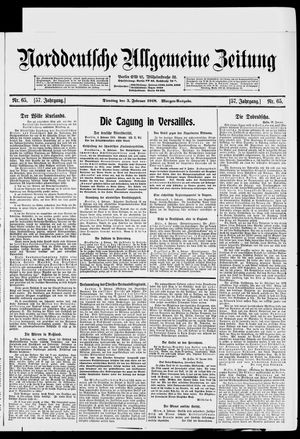 Norddeutsche allgemeine Zeitung vom 05.02.1918