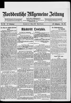Norddeutsche allgemeine Zeitung vom 09.03.1918