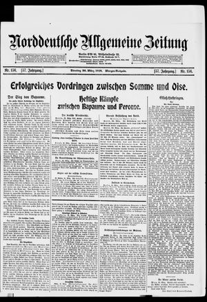 Norddeutsche allgemeine Zeitung vom 26.03.1918