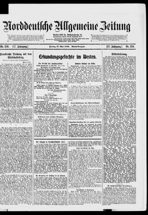 Norddeutsche allgemeine Zeitung vom 17.05.1918