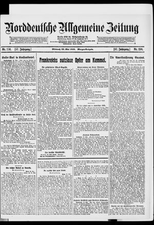 Norddeutsche allgemeine Zeitung vom 22.05.1918