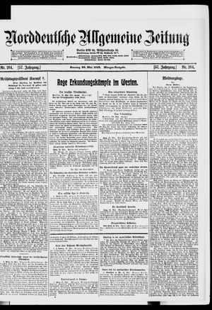 Norddeutsche allgemeine Zeitung vom 26.05.1918
