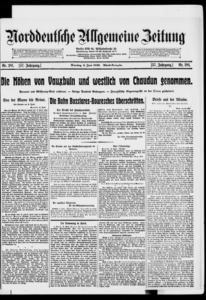 Norddeutsche allgemeine Zeitung vom 04.06.1918