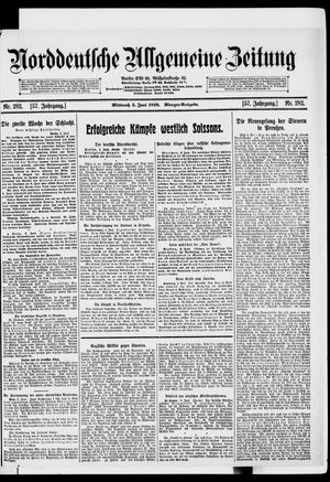 Norddeutsche allgemeine Zeitung vom 05.06.1918