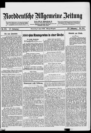 Norddeutsche allgemeine Zeitung vom 06.06.1918