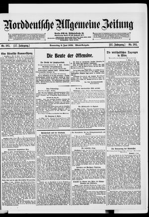 Norddeutsche allgemeine Zeitung vom 06.06.1918