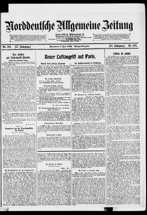 Norddeutsche allgemeine Zeitung vom 08.06.1918