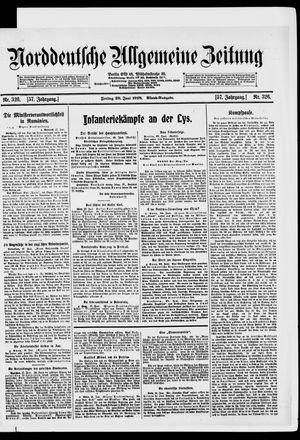 Norddeutsche allgemeine Zeitung vom 28.06.1918