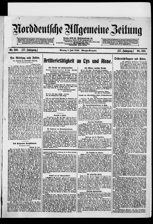 Norddeutsche allgemeine Zeitung vom 01.07.1918