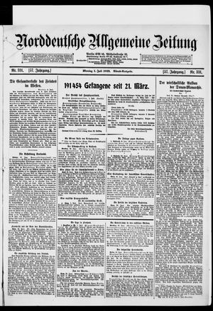 Norddeutsche allgemeine Zeitung vom 01.07.1918