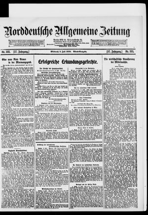 Norddeutsche allgemeine Zeitung vom 03.07.1918
