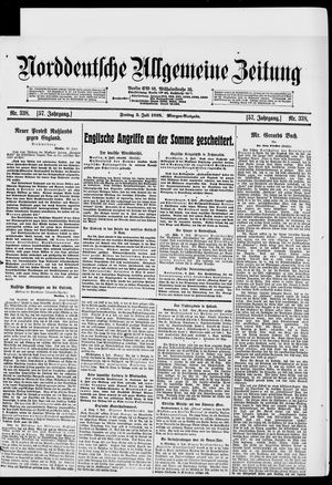 Norddeutsche allgemeine Zeitung vom 05.07.1918