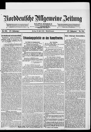 Norddeutsche allgemeine Zeitung vom 12.07.1918
