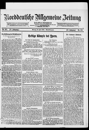 Norddeutsche allgemeine Zeitung vom 15.07.1918