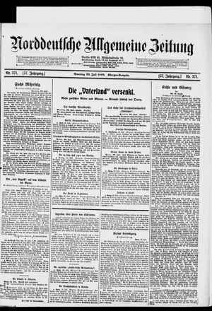 Norddeutsche allgemeine Zeitung vom 23.07.1918