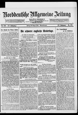 Norddeutsche allgemeine Zeitung vom 23.08.1918