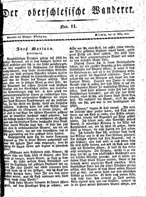 Der Oberschlesische Wanderer vom 12.03.1833