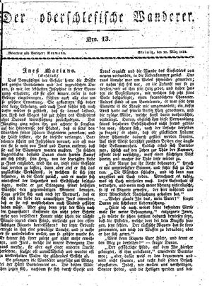 Der Oberschlesische Wanderer on Mar 20, 1833