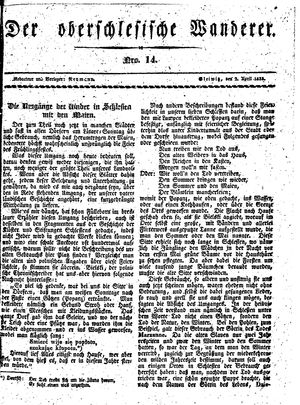 Der Oberschlesische Wanderer on Apr 2, 1833
