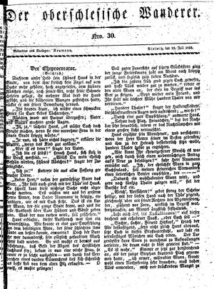 Der Oberschlesische Wanderer vom 22.07.1833