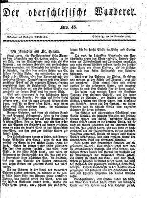 Der Oberschlesische Wanderer vom 30.11.1835