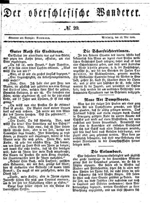 Der Oberschlesische Wanderer on May 12, 1840