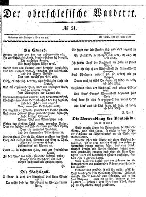 Der Oberschlesische Wanderer vom 19.05.1840